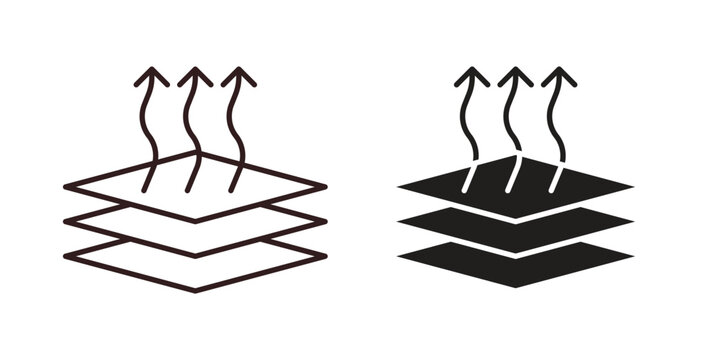 Breathable leather icon concept. Glyph vector illustration isolated. Simple solid style.