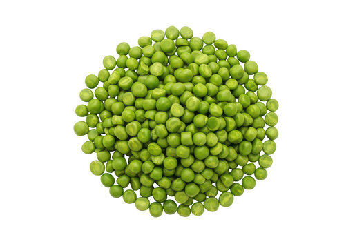 Heap of fresh green peas isolated on transparent background - Powered by Adobe