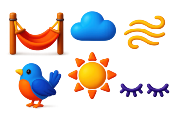 Blue bird is perched on a tree branch