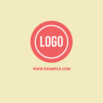 Minimal Shapes Logo - Square