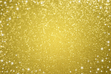 abstract blur soft gradient gold color background with star glittering light for show,promote and advertisee product and content in merry christmas and happy new year season 2026 concept