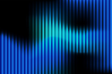 Abstract vertical blue and teal glowing light streaks on a dark background with a futuristic feel
