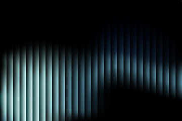 Abstract vertical glowing lines of light against a dark background creating a futuristic digital pattern