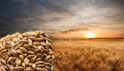 Brewing Malt Background