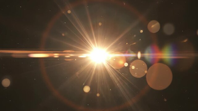 Radiant light bursts through darkness, illuminating stars above, capturing innovative concepts of groundbreaking discoveries and technological advancements, perfect for commercial contexts such.