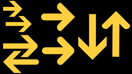 ARROW ICON SET VECTOR