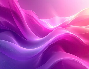 Colorful Abstract Light Waves Background. Generated image