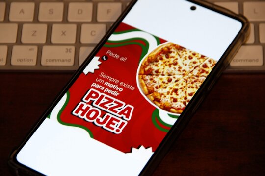 Pizza Hoje - Propaganda de Pizza.