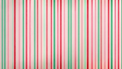 Soft Pastel Stripes In Pink Red Green Tones Watercolor Christmas Seamless Pattern On Light Pastel Background