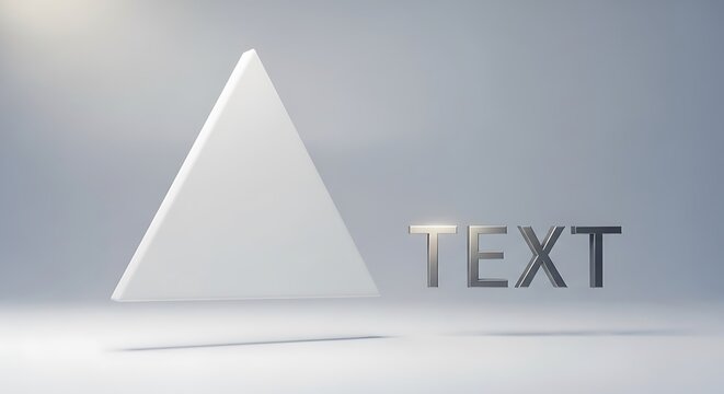 Fototapeta 3d render of a pyramid made of cubes