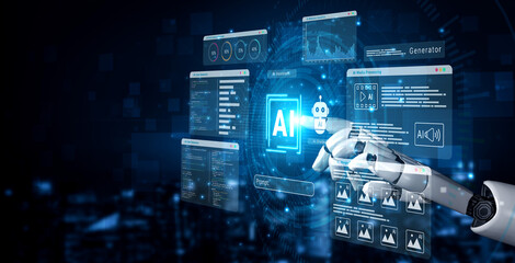 AI integrating media, code, and image generation tools into a unified dashboard for creative...