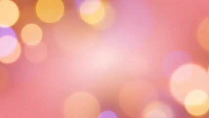 Abstract colorful bokeh background with soft focus and festive atmosphere