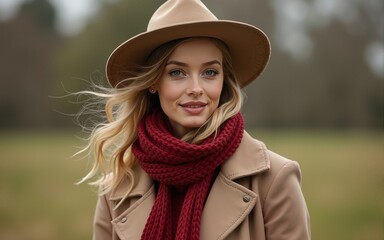 Womenswear autumn winter clothing and accessory collection in the English countryside fashion style, classic look. High quality
