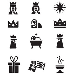 Royal figures star manger gifts incense burner king queen