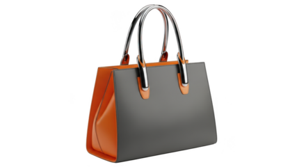 Handbag isolated on transparent background