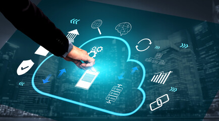 A cloud computing platform for enterprise business solutions. A central system for data storage, security, processing, and application hosting. Motif