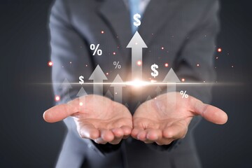 ESG strategies, business growth, business hand