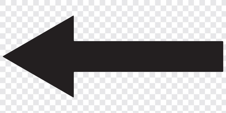 Straight long right vector arrow icon