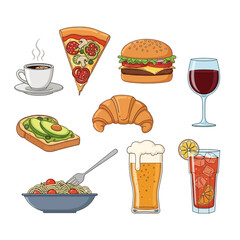 Delicious Food and Drinks Collection for Culinary Delights.