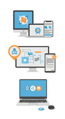 Digital devices and online data management.