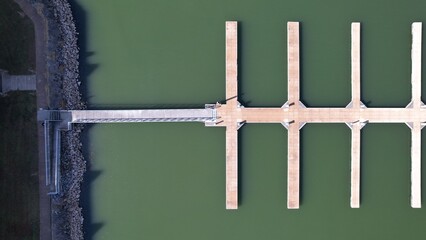 Boats docked at Marina, Joe Wheeler State Park © Max
