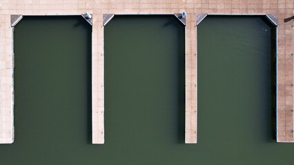 Boats docked at Marina, Joe Wheeler State Park © Max