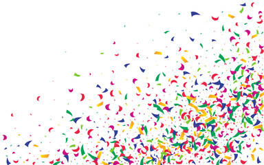 Obraz premium Confetti_White_Background_982.eps
