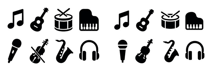 Music Instruments Icons