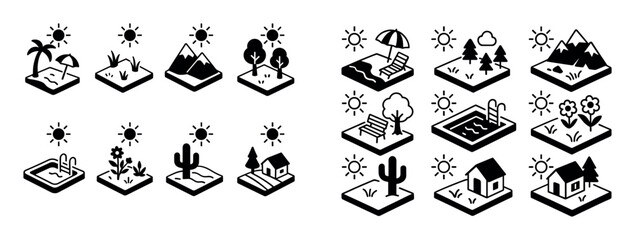 Sunny Weather Icons