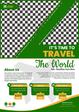 Best Creative Travel Agency Marketing Flyer Template Designs for Your Business