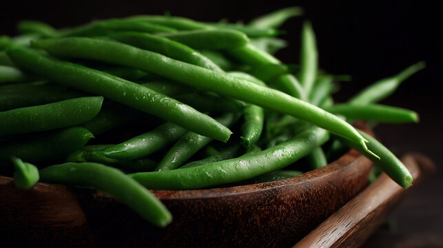 fresh green beans - Powered by Adobe