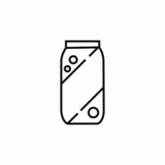 soda can icon sign vector