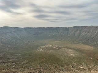 Meteor impact crater © Jeffrey