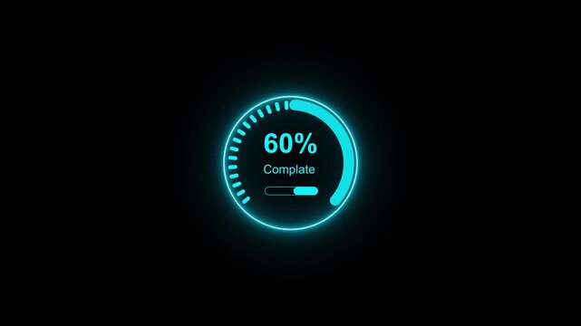 Operating system upgrade concept, software update process of percent 60, modernize user equipment, update modern functions, developer released new version Improved security