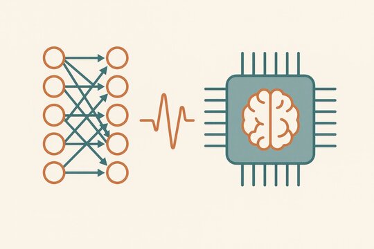 Comprehensive visualization of neural networks and artificial intelligence showing interconnected nodes and brain representation, emphasizing cognitive computing and machine learning dynamics
