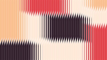 Ribbed glass background with refraction effect. Reeded glass with abstract shapes. Abstract background