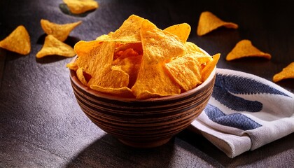 bowl of corn chips © Justin