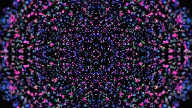 Mesmerizing Kaleidoscope Visuals A Symphony of Colors and Patterns.