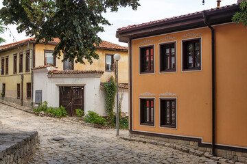 The old town of city of Plovdiv, Bulgaria