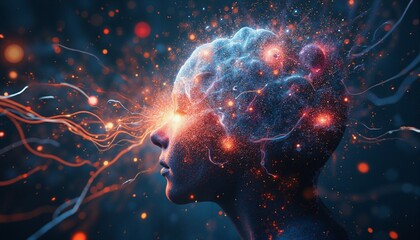 Neural Activity Lighting Up Mind