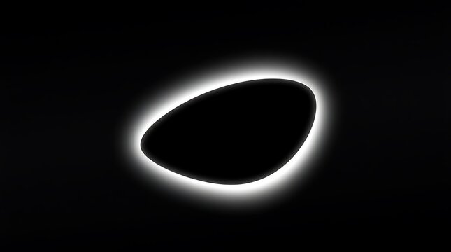 Dramatic solar eclipse with bright corona against a dark sky - Powered by Adobe
