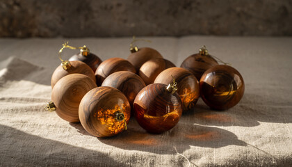 Wooden Christmas Ornaments