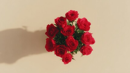 Minimalist floral design showcasing the timeless beauty of fresh blossoms on a clean, solid background for elegant compositions.