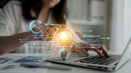 Dashboard for business intelligence and strategic planning. This workflow shows the process from...