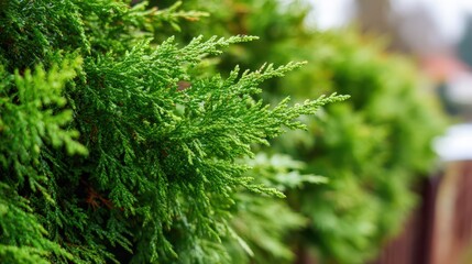 Joyful New Year with festive greenery!