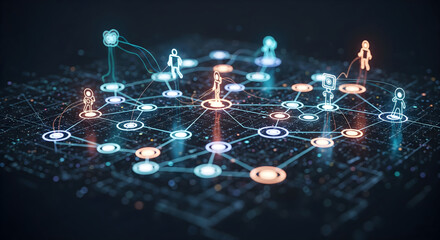 AI Knowledge Graph Enterprise Data Exploration Intelligent Agent Network