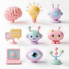 AI icons set