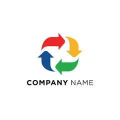 Recycle Logo Symbol Arrows Cycle.
