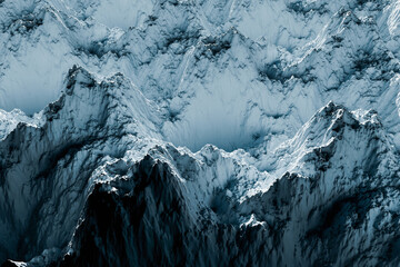 雪山のCG背景素材