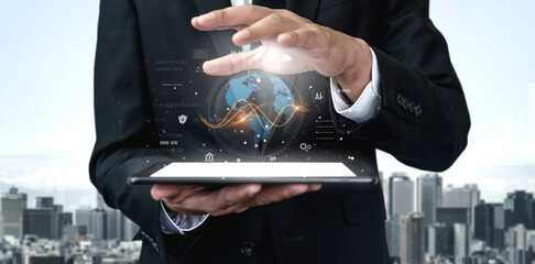 Global AI and data processing system enhances data, AI, and processing efficiency through digital network and global integration of intelligent technology Vouch